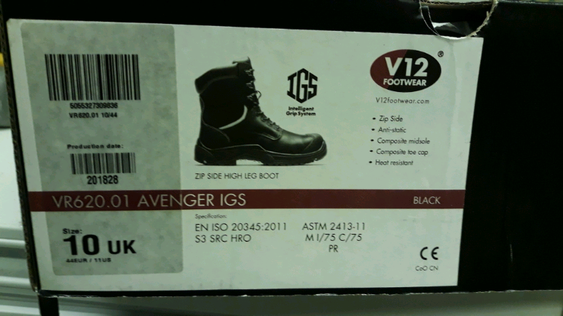 v12 avenger boots